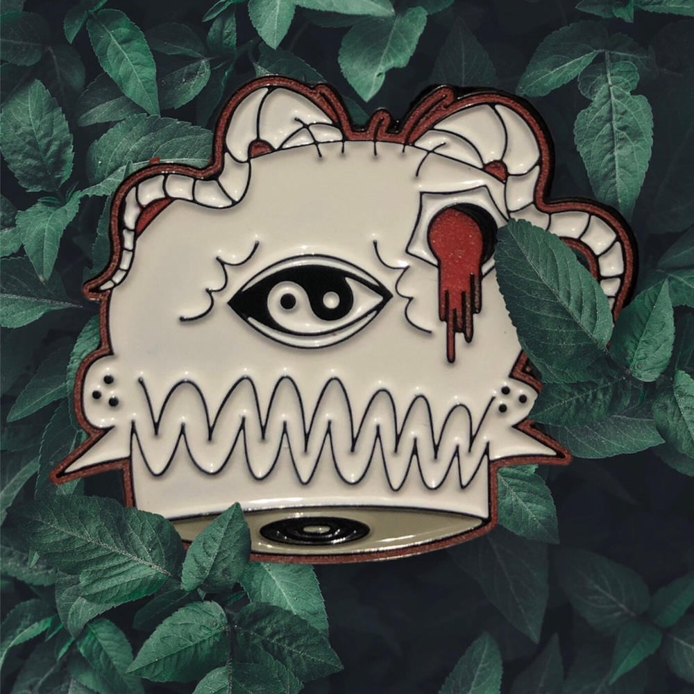 Baphy V1.0 character enamel pin graffiti street artist JARGON collectible Art